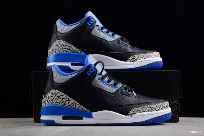 Rep blue air sport 136064-007 retro 3 jordan 0514